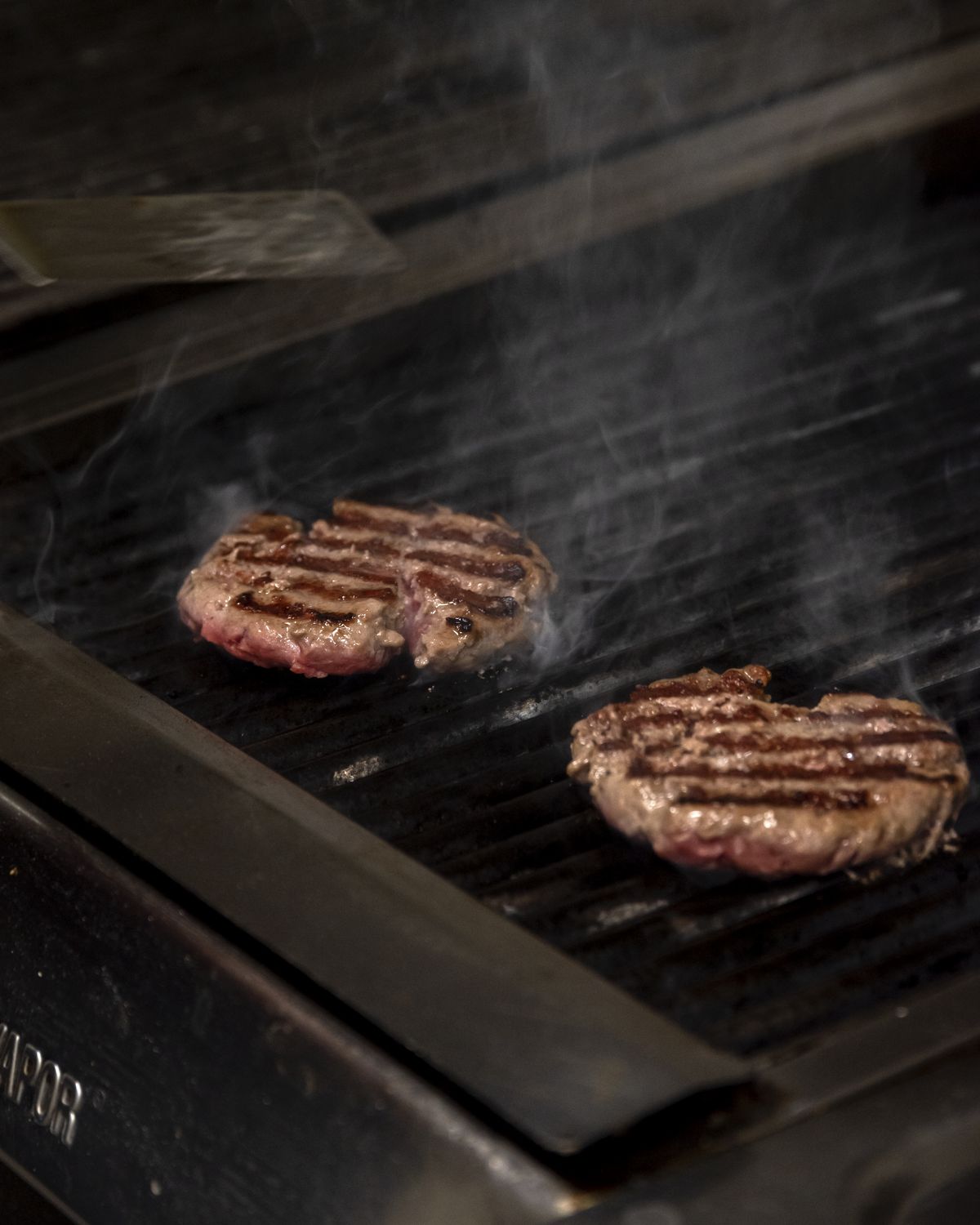 Hamburger sulla griglia