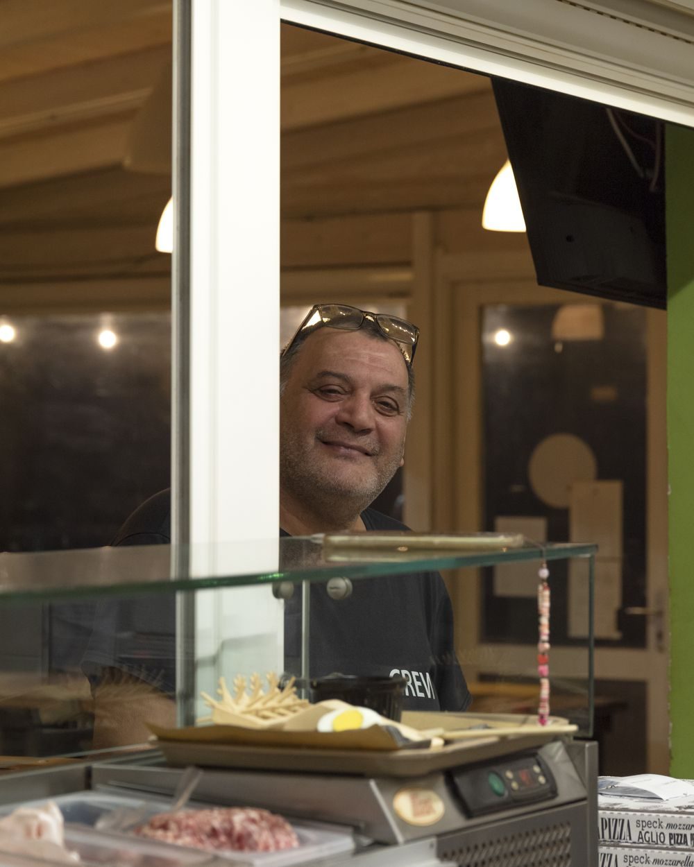 Claudio, il caposala de La Pizzina
